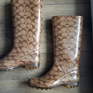 Coach Rain Boots